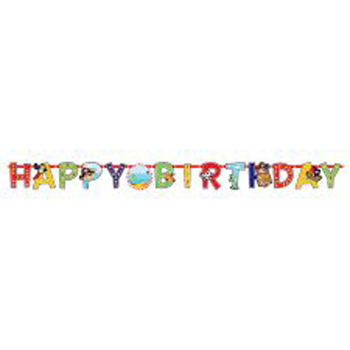 Picture of LITTLE PIRATE JUMBO PAPER LETTER BANNER- 10FT